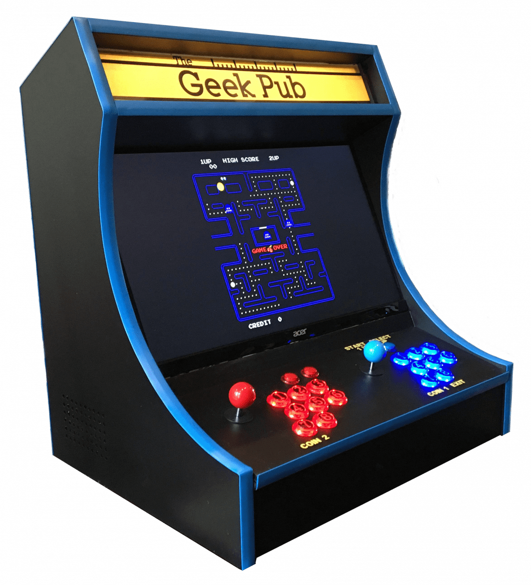 Bartop Arcade Plans The Geek Pub