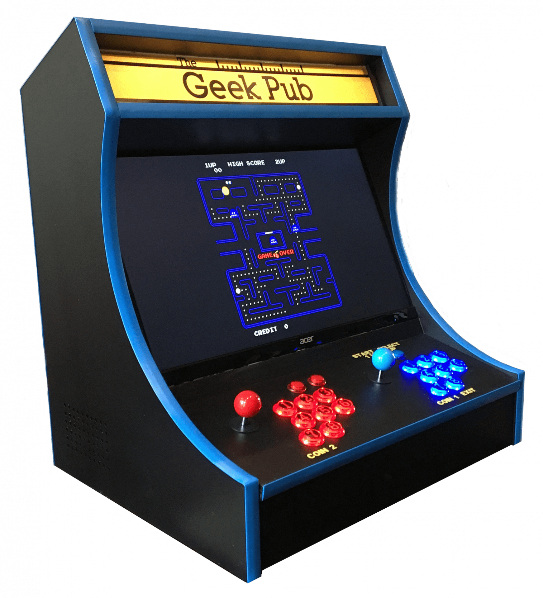 Bartop Arcade Plans The Geek Pub