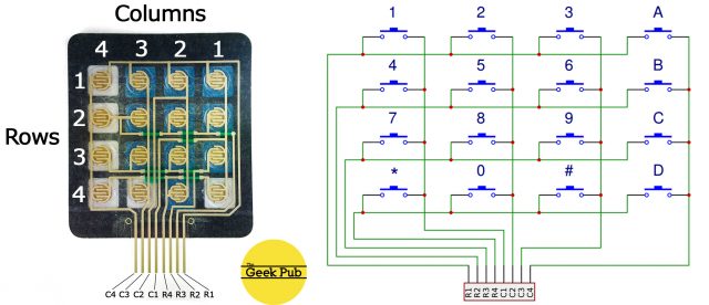 How to Setup a Keypad on an Arduino - The Geek Pub