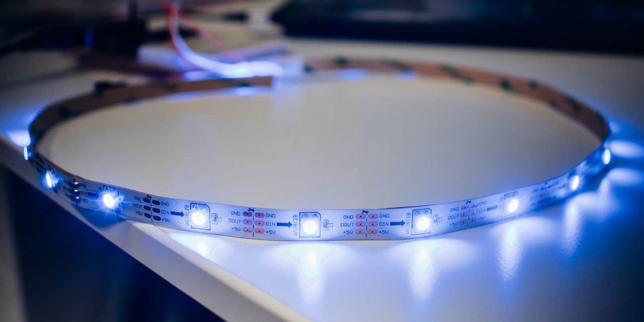 Wiring WS2812b Addressable LEDs to the Raspbery Pi