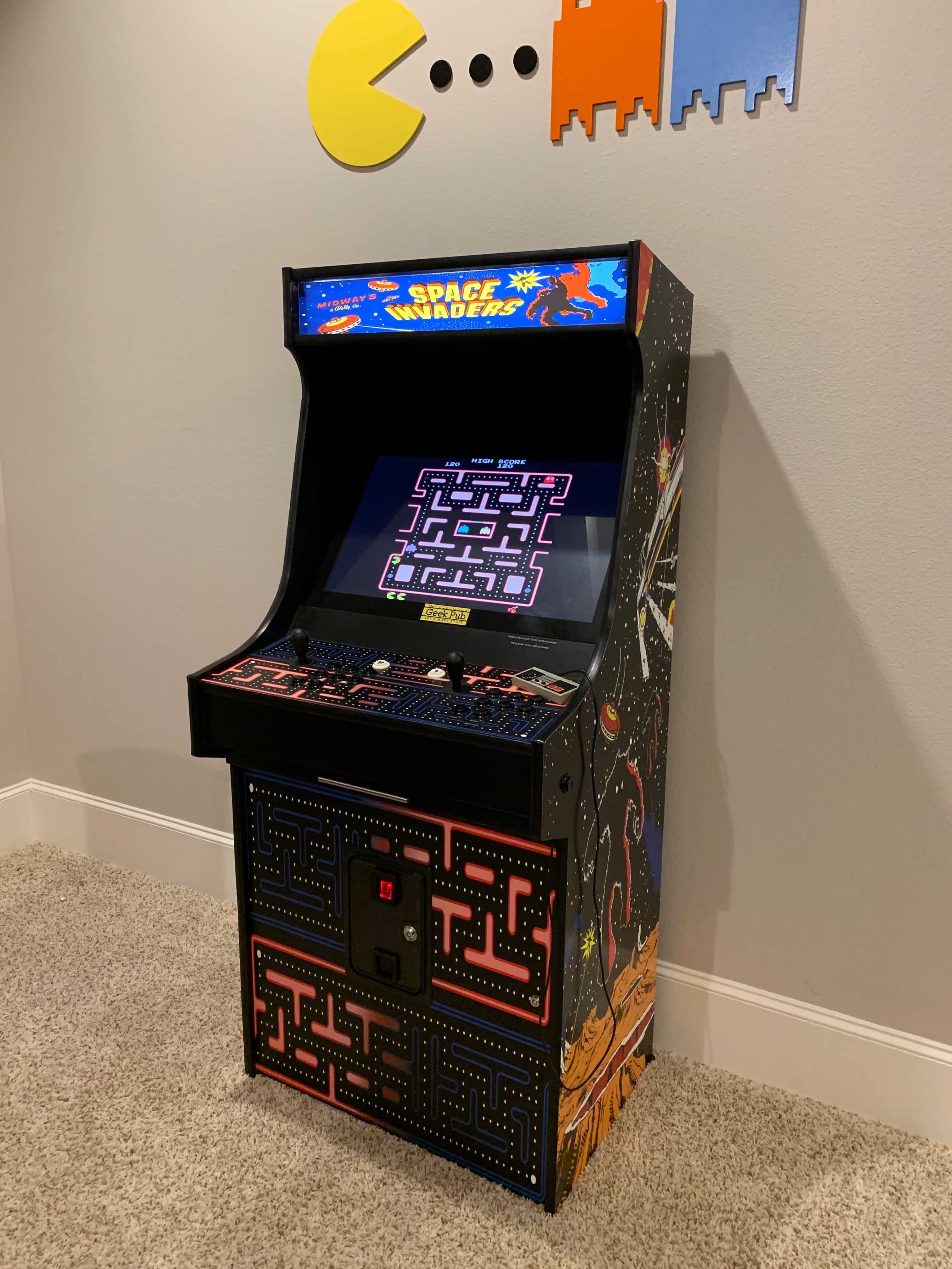 Arcade Plans Build An Cabinet The Geek Pub