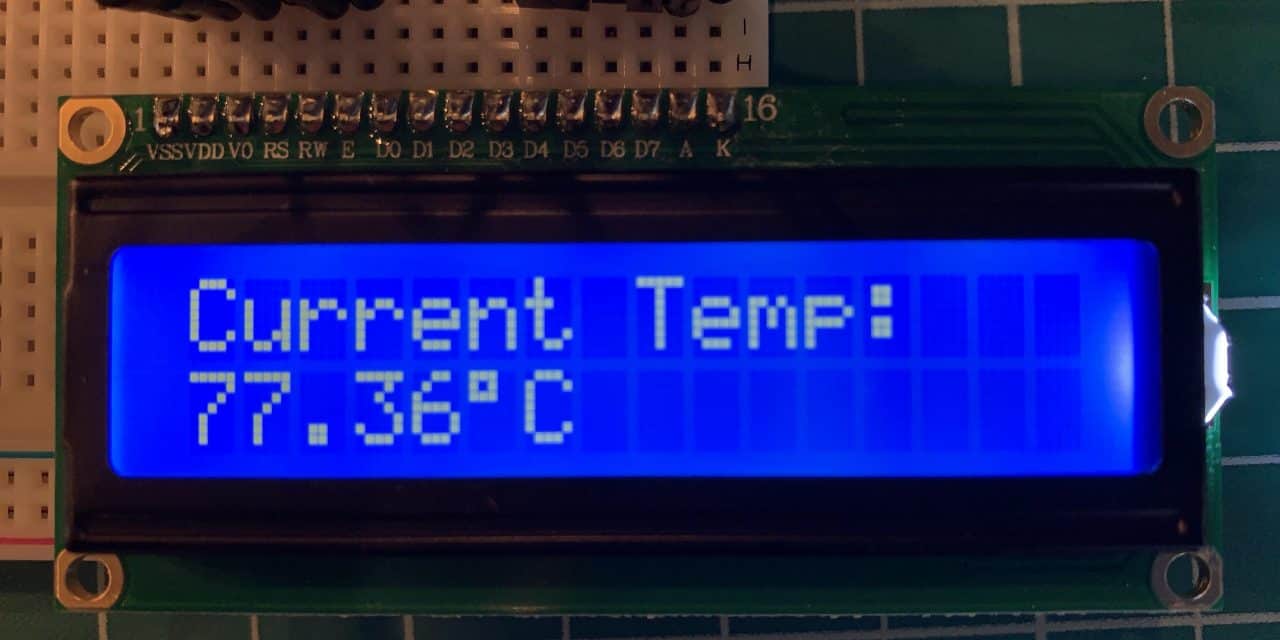 Using Arduino Temperature Sensors DHT11 and DHT22