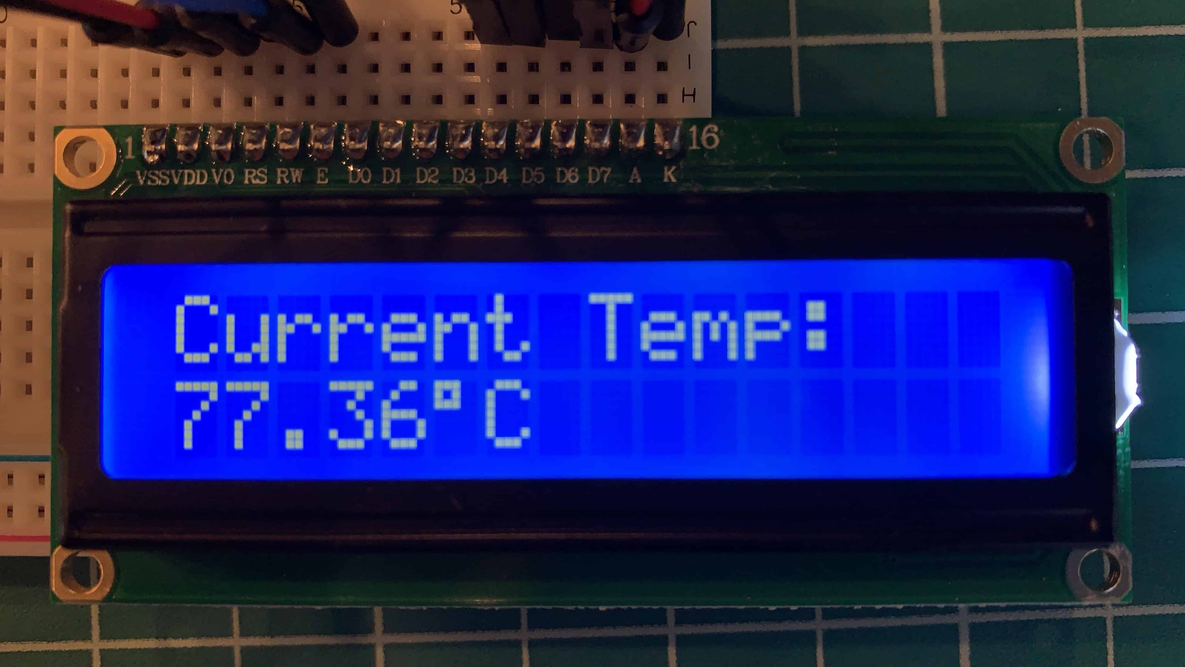 Temperature Monitoring With DHT22 & Arduino 