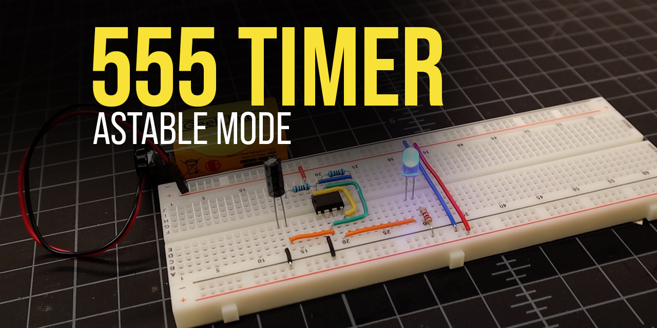 555 Timer astable mode hero