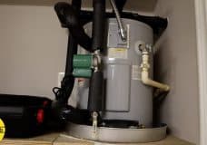 arduino water heater leak detection