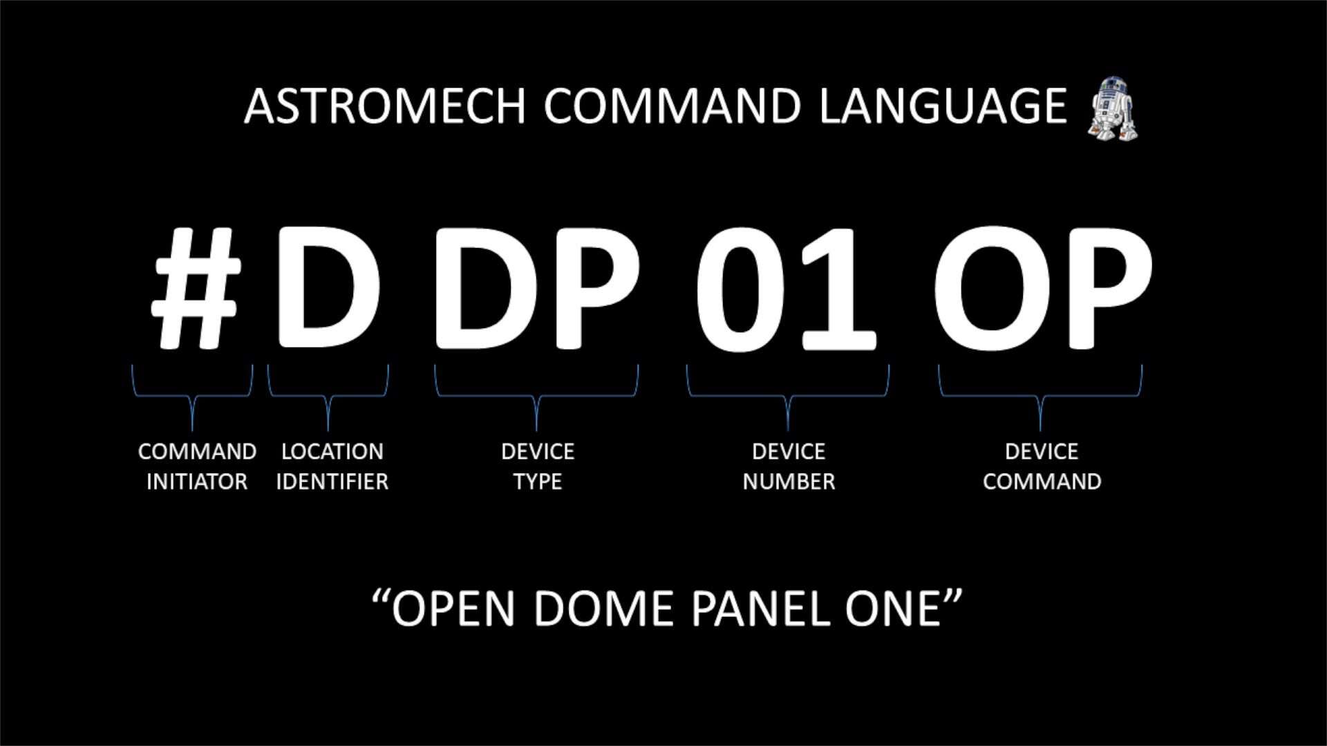 astromech control language