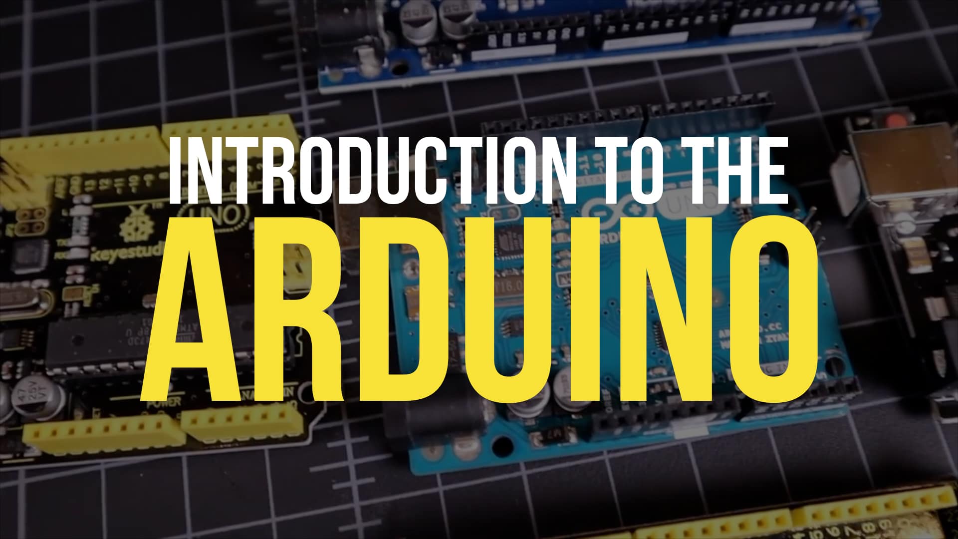 Introduction to the Arduino