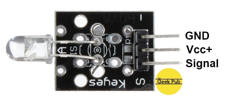 KY-005 38KHz Modulating Infrared IR Transmitter Sensor Module For Arduino TW 