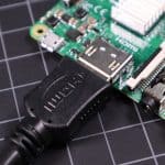 connect the HDMI cable