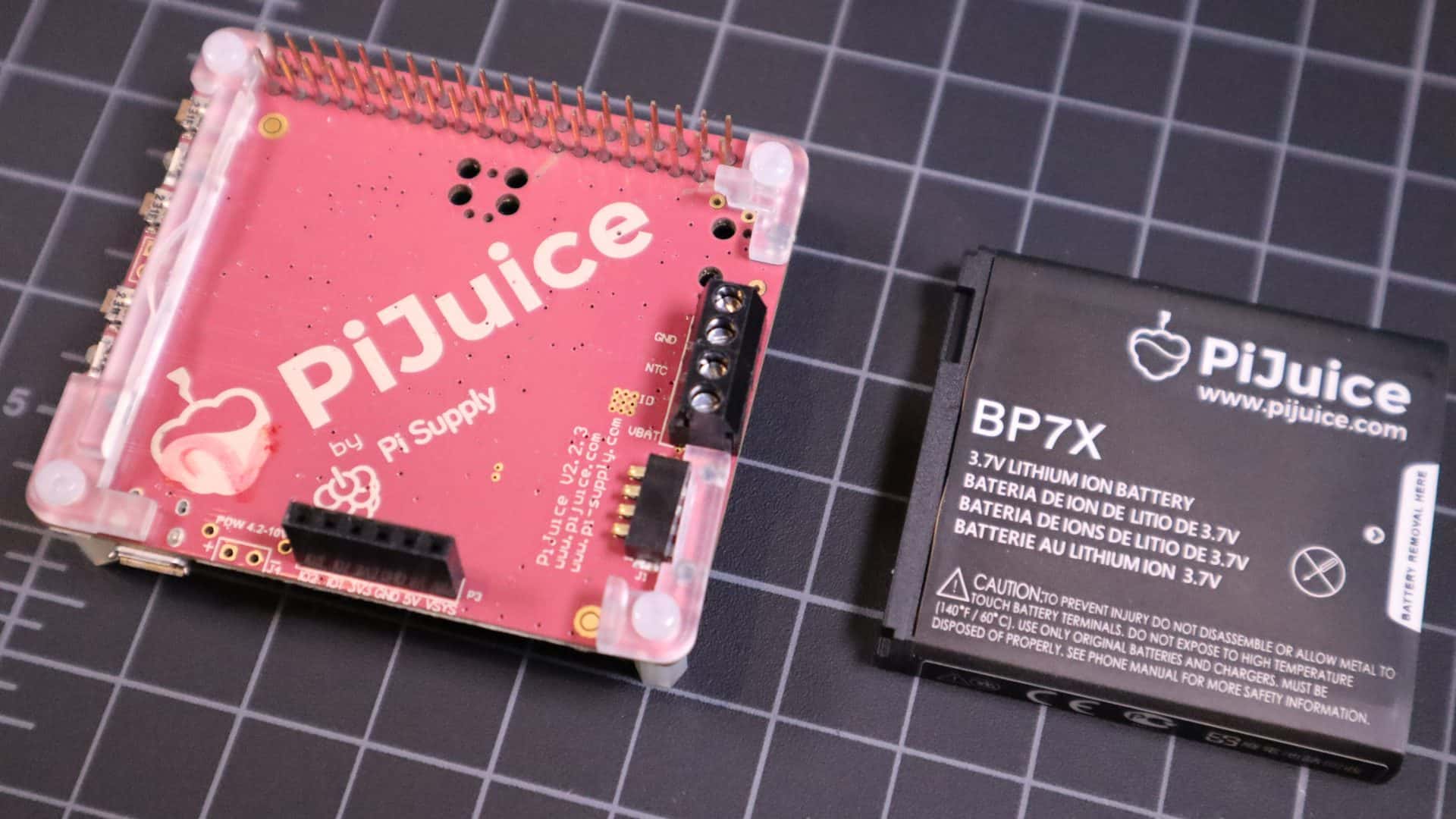 PiJuice Raspberry Pi Battery Pack