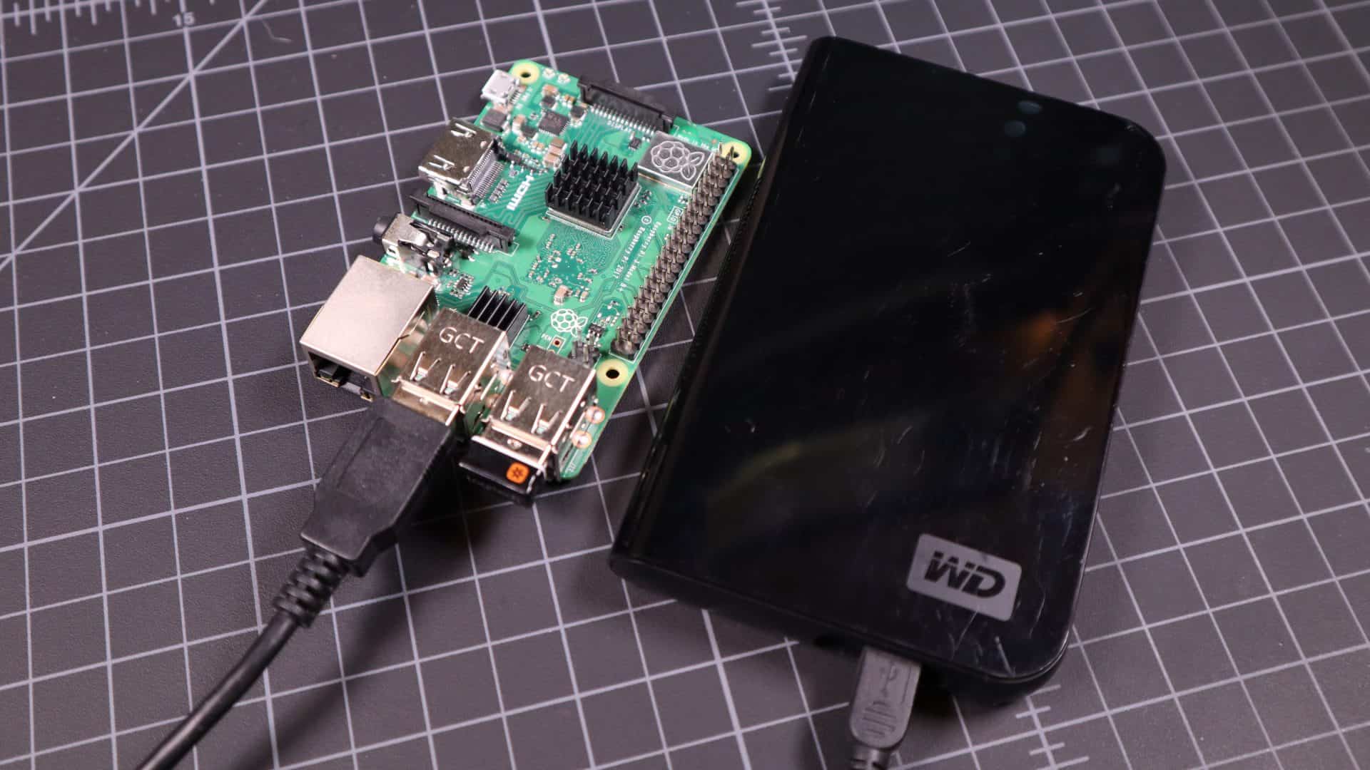 Raspberry Pi NAS Open media vault