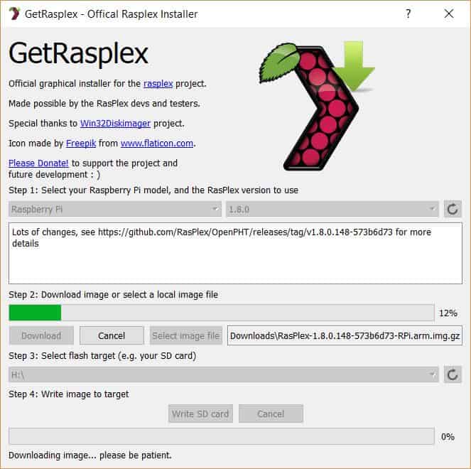 best Raspberry Pi Plex client download