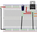 voltage regulator wiring diagram fritzing style