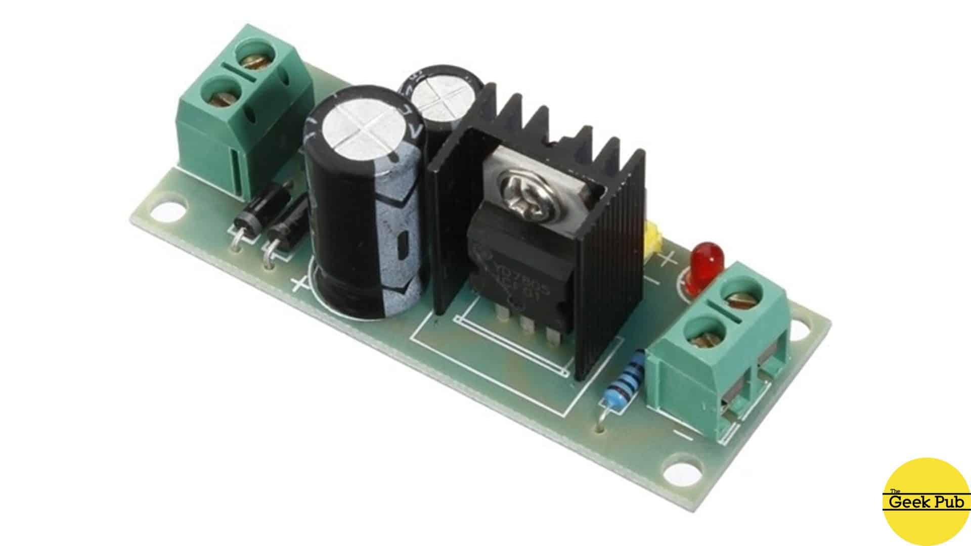 Voltage Regulator Tutorial Circuit Diagram