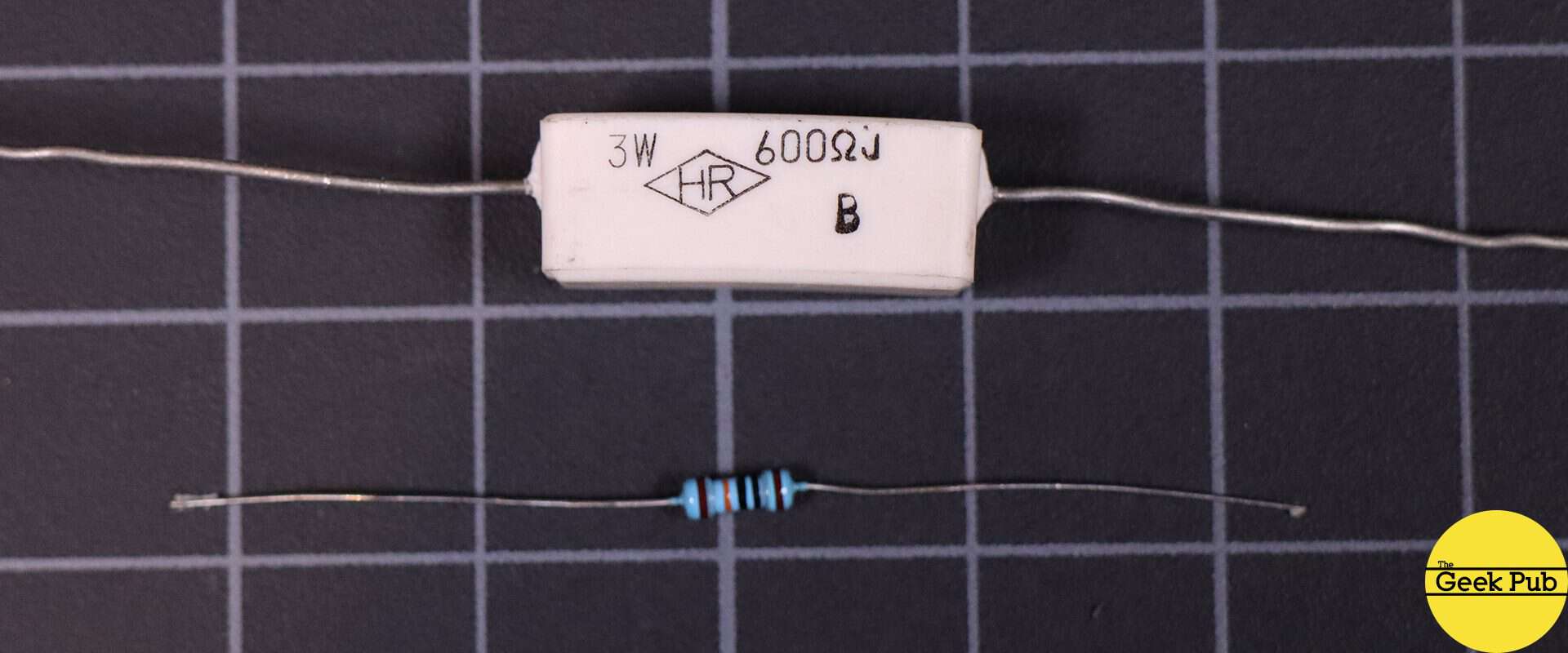 big and small resistor
