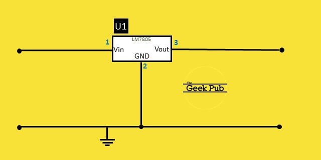 USB charger circuit voltage regulator