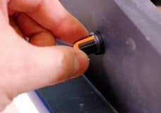 installing the knob