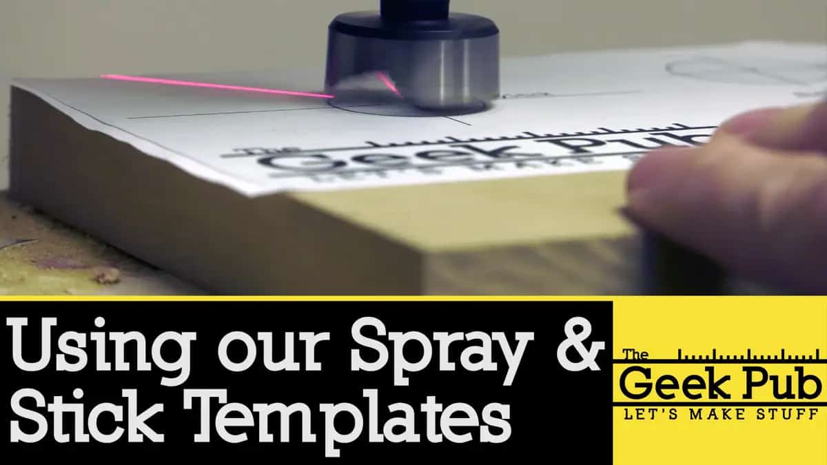 Using our Spray and Stick Templates