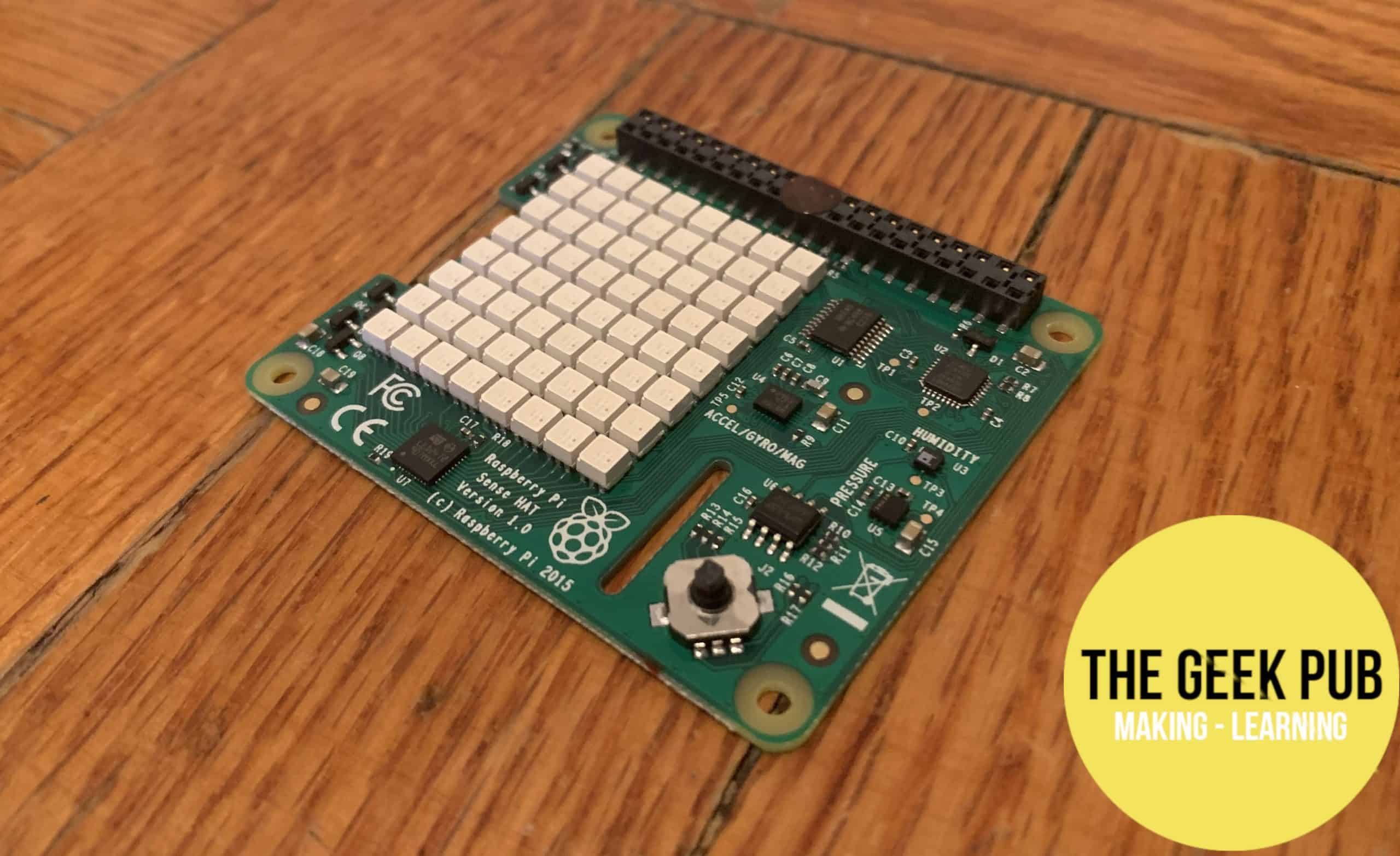 Another stop on our best GPIO tutorial journey: the sense HAT
