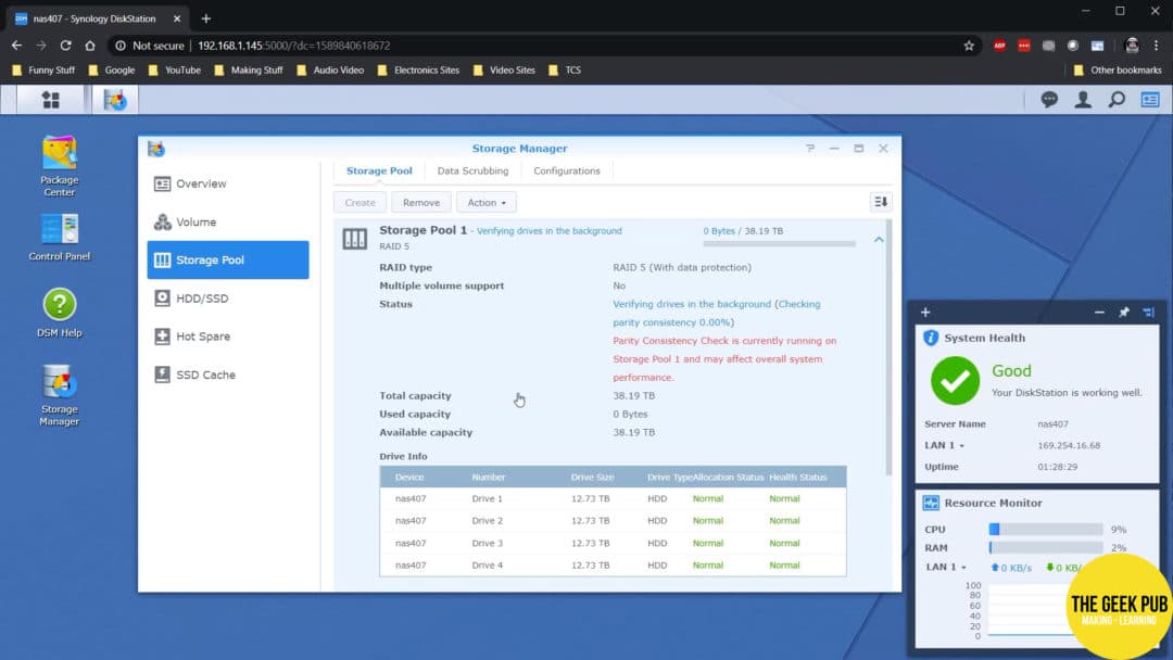 Replicating a Synology to my Brother's House The Geek Pub