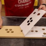 wall mount arcade spray and stick template