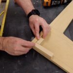 Installing wall mount arcade cleats