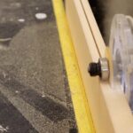 Routing for T-molding wall mount arcade