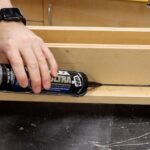 caulking the wall mount arcade
