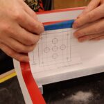 Drilling template wall mount arcade speakers