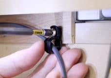 Wall Mount Arcade Cable Management