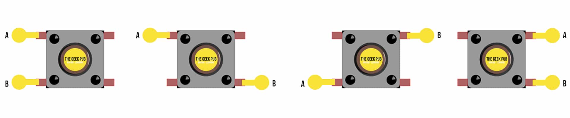 Possible ways to wire an Arduino button