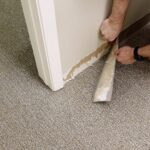 Removing rubber base molding