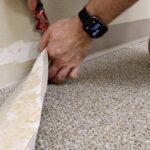 Removing rubber base molding