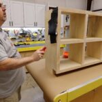 Painting the Credenza Lower Set