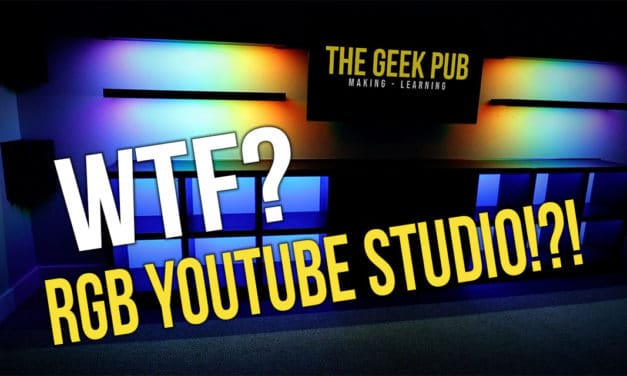 Building a YouTube Studio Set