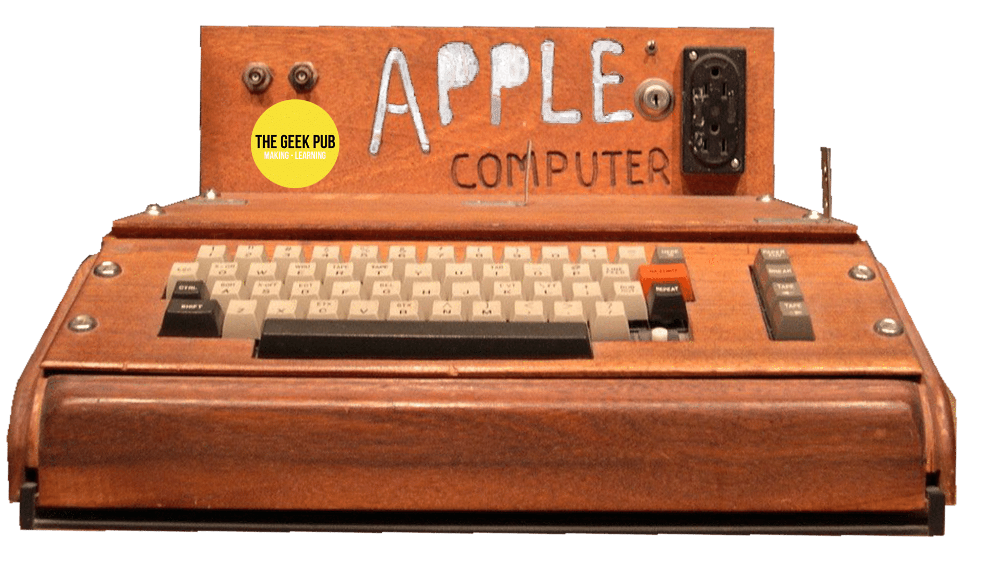 Apple 1 case made by hobbyist