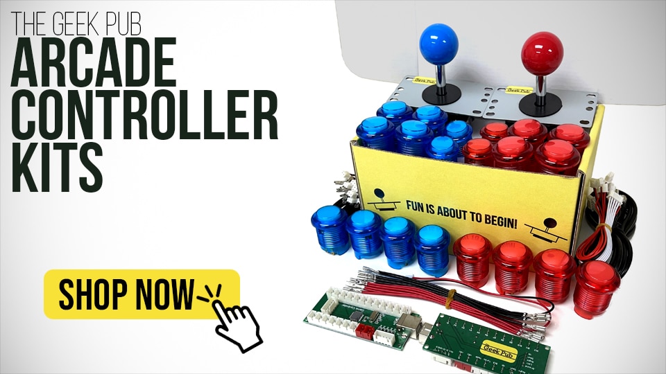 Shop Geek Pub Arcade Controller Kits