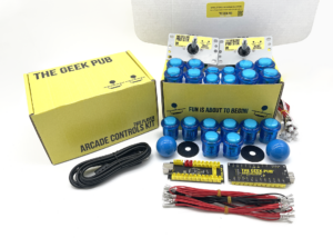Blue-Blue 2 Player Arcade Controls Kit by The Geek Pub 2022
