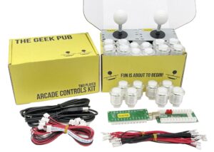 Arcade Control Kit 2-Player LED White/White