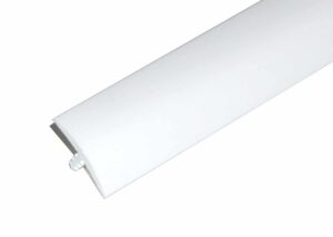 3/4" White T-Molding