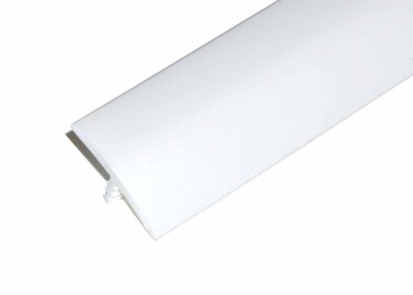 1" White T-Molding