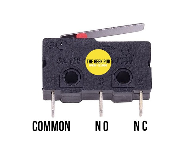 Arduino Limit Switch Pinout