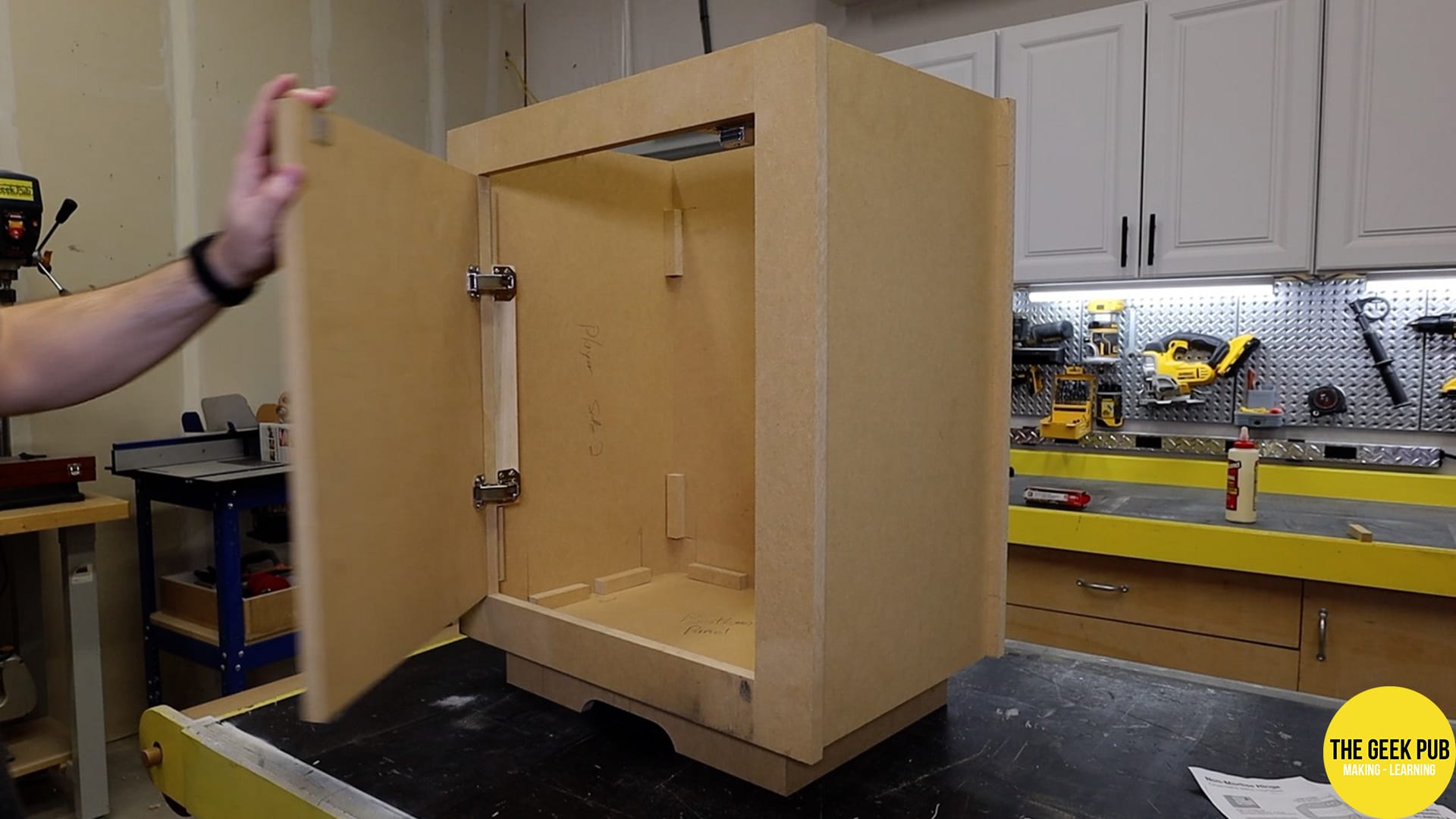 Making a Cocktail Table Arcade The Geek Pub