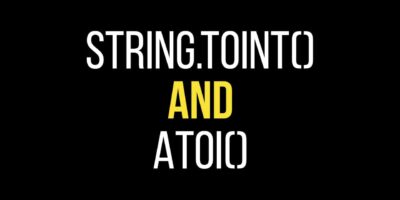 Convert a String to an Integer - Arduino - The Geek Pub
