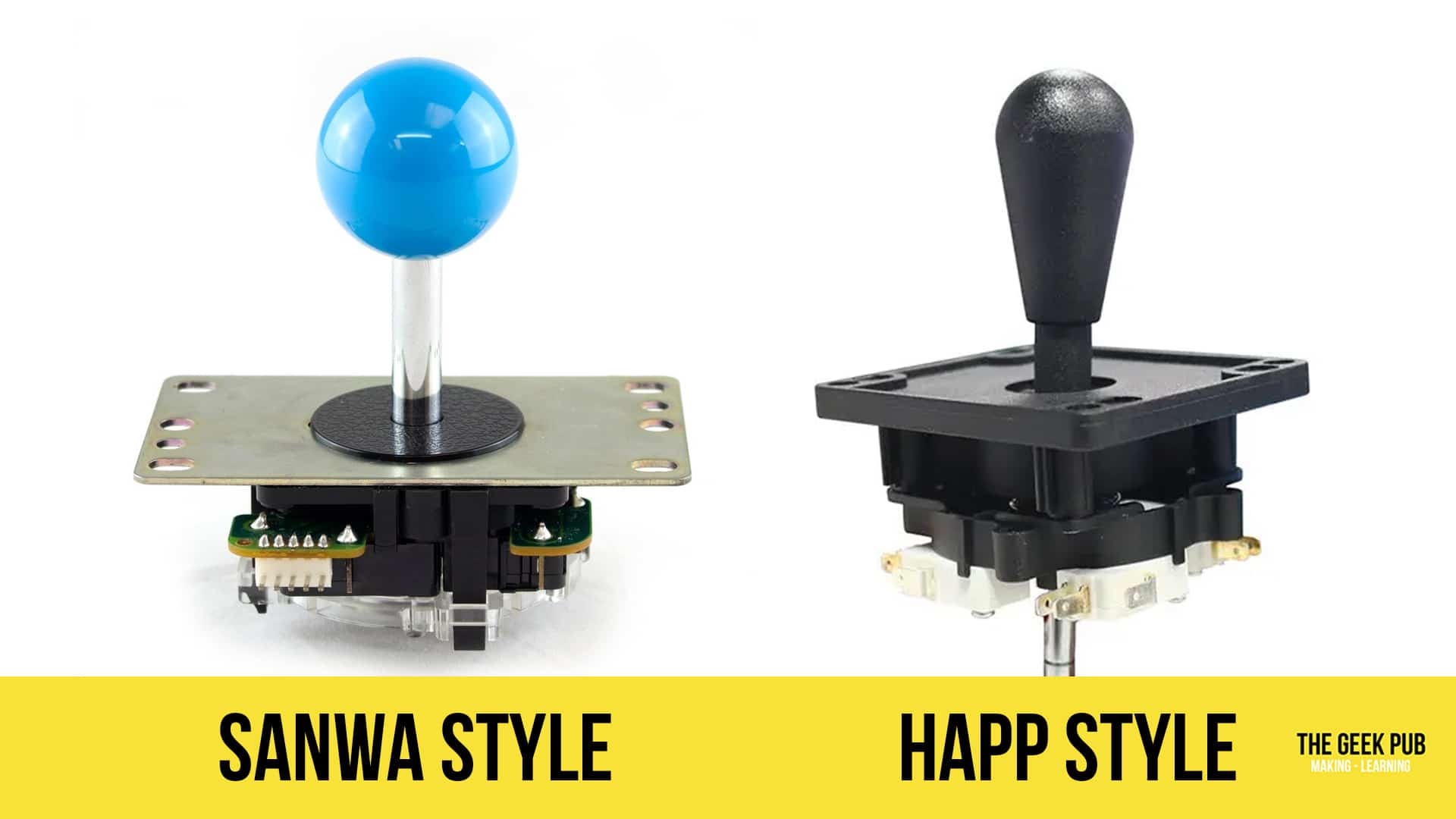 The Best Arcade Joystick and Buttons The Geek Pub