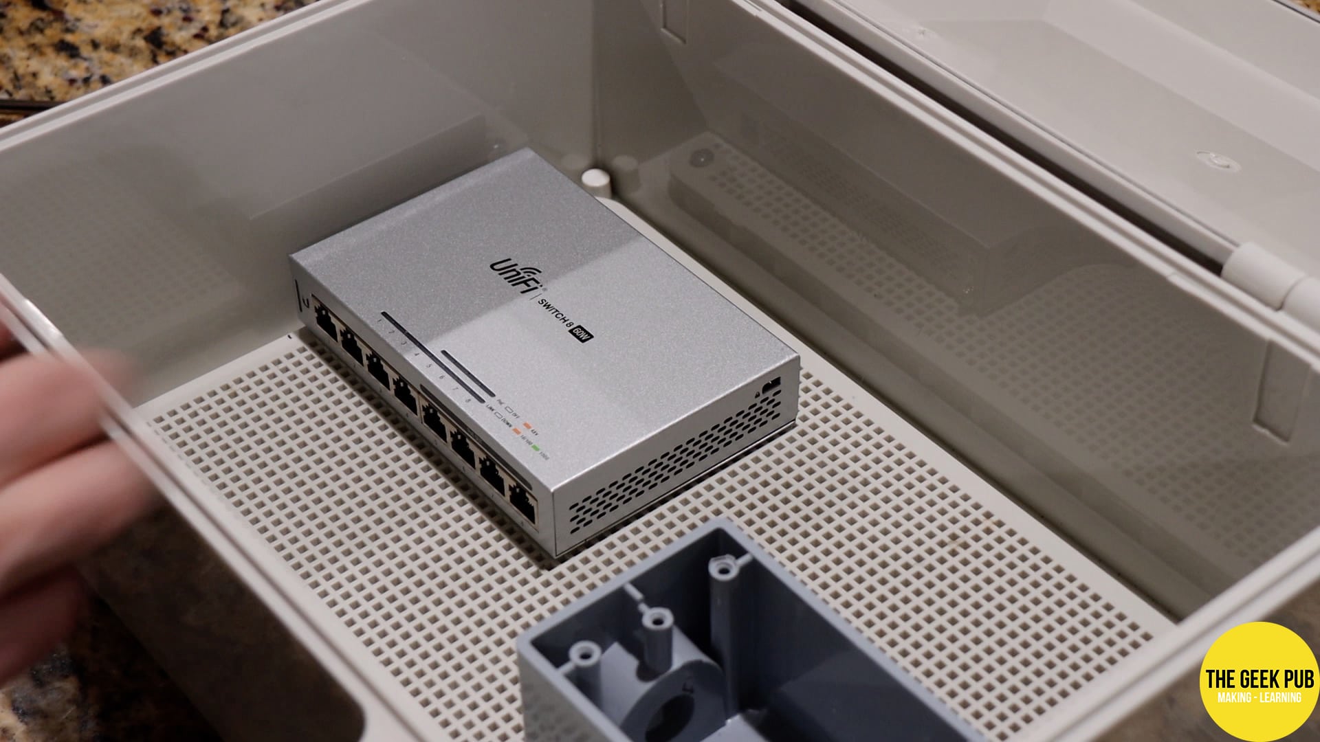 Waterproof Electronics Enclosure for Boat Dock