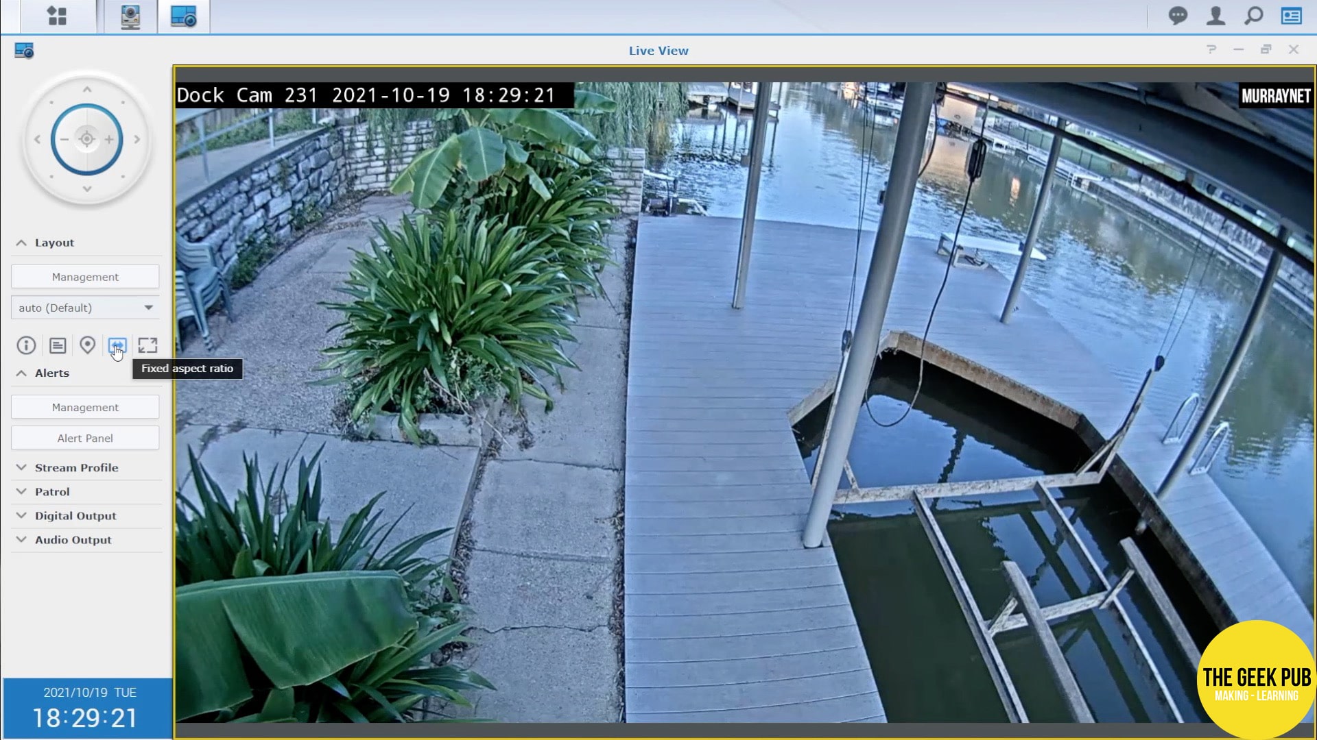 Boat Dock Security Camera