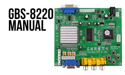 GBS-8200 Manual (CGA to VGA converter)