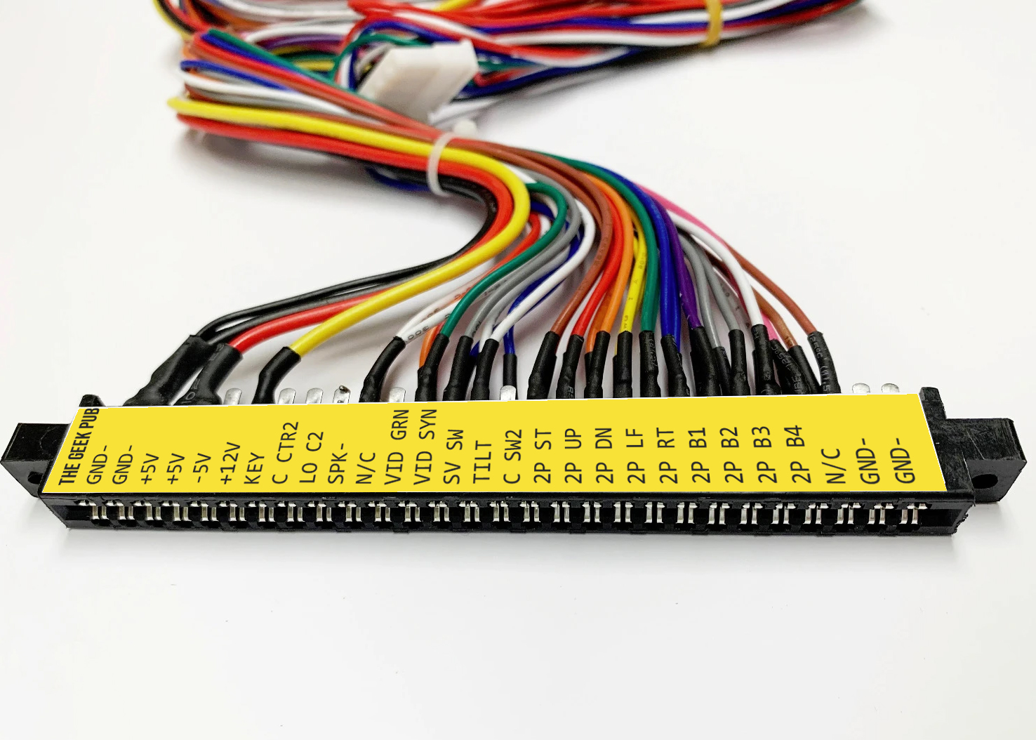 Arcade Wiring & Harnesses The Geek Pub