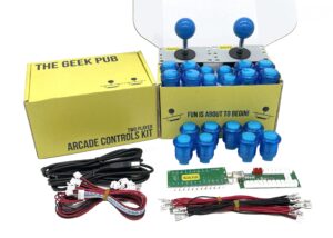 Arcade Control Kit 2-Player LED Blue/Blue